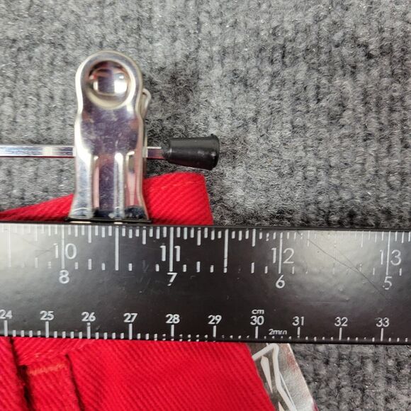 NWT WRANGLER WC132MR Red Bareback Classic Fit Tapered Leg Denim Jeans SIZE 0x36 - Picture 11 of 14